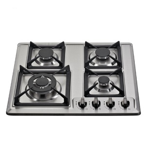 Meilleures ventes - Cuisinière à gaz polyvalente de haute qualité personnalisable, 4 brûleurs, en acier inoxydable noir, ustensiles de cuisine, cuisinière à gaz, cuisinière de cuisine - Product Image 5