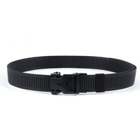 Ceinture tactique pour homme de haute qualité, boucle en métal réglable EDC, 125 cm, dégagement rapide