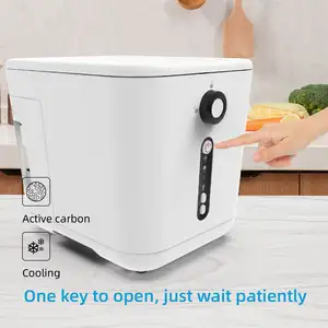 Kitchen Food Waste Garbage Disposer/composter Electric Compost Machine/mixer Stainless Steel White Noise Machine 500W Household