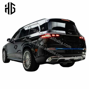 Kit carrosserie 2024 W167 pour Benz X167 GLS, mise à niveau vers <span class=keywords><strong>Maybach</strong></span> <span class=keywords><strong>680</strong></span>, pare-chocs avant, calandre, pare-chocs arrière, ensemble de kits carrosserie - Product Image 5