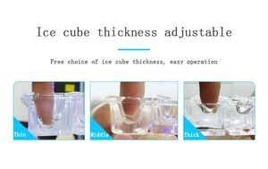 Máquina de Hielo de Alta Precisión <span class=keywords><strong>Newr</strong></span> 300P 2025 con Compresores Emerson/Bristol y Almacenamiento de Hielo de 150 kg para Uso Comercial - Product Image 5