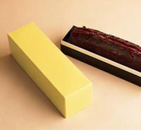 Scatola in Carta Nera Opaca Premium per Dessert: Dove il Contrasto Cromatico e la Struttura Robusta Creano un Doppio Regalo per Occhi e Palato