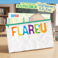 FLARE U 1er mini-album [YOUTH ERROR] (Version kit de papeterie) Album CD officiel Kpop Corée
