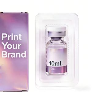 <span class=keywords><strong>Caja</strong></span> <span class=keywords><strong>de</strong></span> Papel Plegable con Bandeja <span class=keywords><strong>de</strong></span> Plástico, Logotipo Personalizado, Empaque para Viales <span class=keywords><strong>de</strong></span> Péptidos - Product Image 1