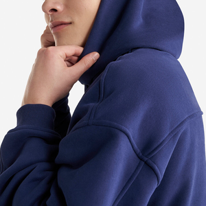 Sudaderas con capucha de algodón personalizadas, jersey de gran tamaño unisex para hombre y mujer, sudadera de calle de alta calidad para ropa informal y pedidos a granel - Product Image 6