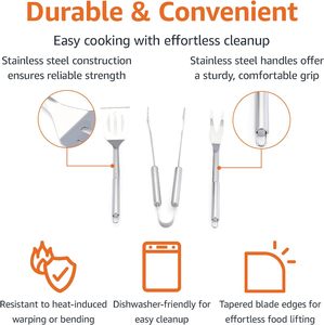 Ensemble d'outils de cuisson pour <span class=keywords><strong>barbecue</strong></span> en acier inoxydable <span class=keywords><strong>Kit</strong></span> de couteau pour <span class=keywords><strong>barbecue</strong></span> <span class=keywords><strong>personnalisé</strong></span> - Product Image 5