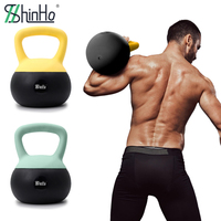 Kettlebell souple Shinho Factory EU PPWR REACH Pass OEM, couleur unie, respectueux de l'environnement, pour éviter les blessures, idéal pour la gym, l'entraînement à domicile et les exercices.