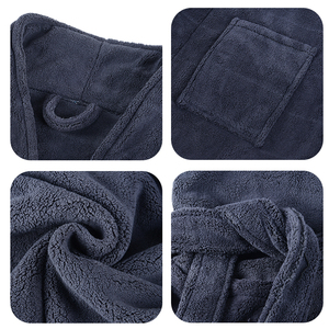 Women's Microfiber Bathrobe <strong>Kimono</strong> <strong>Robe</strong> for <strong>Ladies</strong> Beach Pool and After Shower - Product Image 3