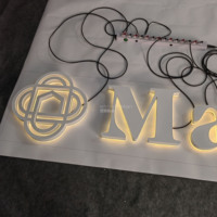 Lettres en acrylique rétroéclairées imperméables à LED |   Signalétique personnalisée pour devantures et vitrines, directement de l'usine