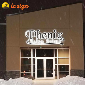 LC segno in acciaio inox <span class=keywords><strong>alfabeto</strong></span> Led canale lettera segno <span class=keywords><strong>con</strong></span> cartello illuminato - Product Image 2