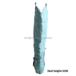 <span class=keywords><strong>Bottes</strong></span> de <span class=keywords><strong>danse</strong></span> longues marron sur le genou, personnalisées avec logo, de haute qualité, pour l'hiver, avec semelle souple, pour l'<span class=keywords><strong>échauffement</strong></span>. - Product Image 6