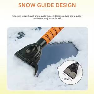 Extracteur de <span class=keywords><strong>pare</strong></span>-<span class=keywords><strong>brise</strong></span> en plastique métallique avec gant électrique Kult fenêtre lame en laiton cuivre voiture <span class=keywords><strong>grattoir</strong></span> à glace brosse à neige - Product Image 3