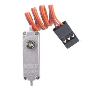 KST X08H V6.0 DC3.8V-8.4V 2.8Kgf.cm 0.09sec <b>Metal</b> Gear Digital RC Model Coreless Micro Servo with Cooling <b>Fan</b> for RC Gliders - Product Image 3