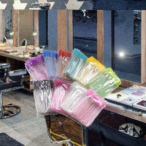 Cepillos Desechables Portátiles <span class=keywords><strong>de</strong></span> Nailon para <span class=keywords><strong>Maquillaje</strong></span>, Extensiones <span class=keywords><strong>de</strong></span> Pestañas y Cejas - Product Image 3