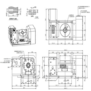 Table rotative à quatre axes AC210 FANUC pour arbre à cames, accessoires d'automatisation, neufs et originaux - Product Image 2