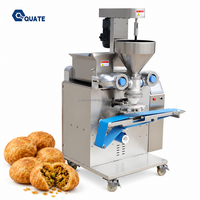 Équipement de remplissage et de formage de pâtisseries Mochi Daifuku Mooncake en acier inoxydable pour usine, machine à encrustation alimentaire entièrement automatique