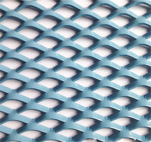Mit Frame Blue <span class=keywords><strong>Color</strong></span> <span class=keywords><strong>Expanded</strong></span> Metal <span class=keywords><strong>Mesh</strong></span> für Fenster und Tür - Product Image 3