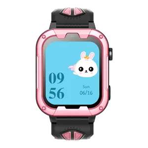 IPX7 impermeable deporte inteligente GPS reloj videollamada reloj de pulsera teléfono para niños con 1GB 8GB