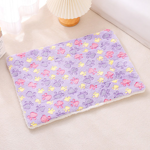   เบาะนอนสัตว์เลี้ยงแบบพับได้ ลายการ์ตูน ซักได้ หรูหรา นุ่มฟู สบาย สำหรับแมวและสุนัข ทำจากผ้าฝ้าย - Product Image 3