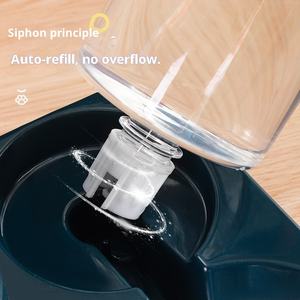 Groothandel Huisdier 2 In 1 Dubbele Kom Automatische Drinkwater Kat Drinkwaterbak Kat En Hond Automatische Feeder - Product Image 6