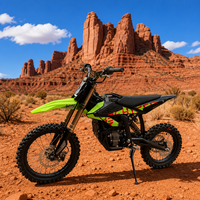 Moto tout-terrain électrique Surron Hyper Bee 58V 8kW avec moteur central, E-Moto Enduro Pitbike Sur-Ron HyperBee pour enfants