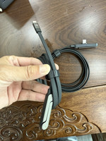 Support de charge rapide 2-en-1 240W pliable et portable avec câble de données multifonctionnel pour téléphone portable et tablette, support de bureau – Nouveau