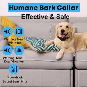 Collier anti-aboiement à choc statique SmartPet Factory OEM/ODM pour l'entraînement des chiens avec faible consommation et longue durée d'utilisation - Product Image 3