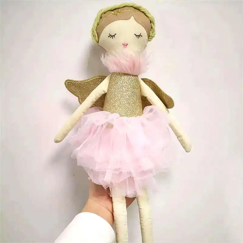 Hot selling Plush Ballerina Doll For Girls Soft Sleeping Cuddle Buddy For Toddlers Infants and Babies 15 inches