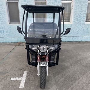 Triciclos de carga de tipo abierto eléctrico para adultos, triciclos de carga de camión eléctrico de 3 ruedas con cubierta de lluvia a la venta con <span class=keywords><strong>EEC</strong></span> y COC - Product Image 2