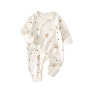 Mameluco para Bebé Recién Nacido, 100% Algodón, Sin Costuras, Manga Larga, Unisex, de 0 a 3 Meses, para Primavera y Otoño - Product Image 5