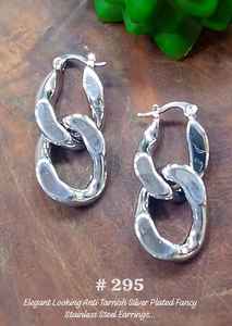 Wholesale Price for <b>Beautiful</b> Vintage Ethnic Alloy Hoop <b>Earrings</b> Handcrafted Fancy Oxidized Flower Pattern Party Fashion Zircon - Product Image 2