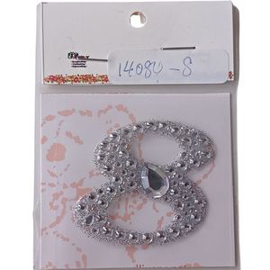 Pegatinas de gemas de cristal autoadhesivas con purpurina, pegatinas de números de diamantes de imitación de cristal <span class=keywords><strong>Blinger</strong></span> - Product Image 3