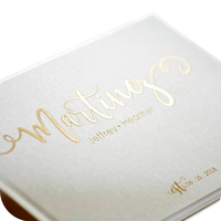2025 personnalisé excellent livre d'or de mariage vente chaude papier et carton fournitures d'impression pour les mariages