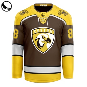Maillot de hockey personnalisé réversible pour hommes, sublimé - Product Image 3
