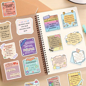 100 <span class=keywords><strong>Pegatinas</strong></span> Adhesivas de Salud Mental para Decoración de Libros y Botellas, con <span class=keywords><strong>Frases</strong></span> <span class=keywords><strong>Motivadoras</strong></span> y Positivas - Product Image 5