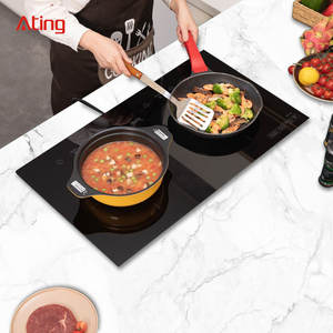 Electrodoméstico de cocina de alta calidad, quemadores mixtos de doble zona integrados de 3500W, 1 <span class=keywords><strong>placa</strong></span> de inducción <span class=keywords><strong>y</strong></span> 1 <span class=keywords><strong>Placa</strong></span> de infrarrojos - Product Image 2