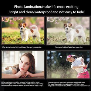 Machine à <span class=keywords><strong>Plastifier</strong></span> Rouleau Chaude et Froide pour Papier A2 et Photos, Scellage Plastique de 44 cm - Product Image 4