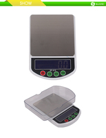 Balance de poche numérique SF415 600g-3kg 0.01g avec fonction de comptage, plateau en acier inoxydable, mini-balance pour bijoux OEM ODM