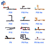 Kabel Fleksibel Tombol Volume Power On Off untuk Huawei Y9 Y7 Y6 Pro Y5 Prime 2020 2019 2018 2017 Y6P Y7P Y8P Y8S Y9S Suku Cadang Perbaikan