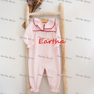 Family Matching Pajamas Set Plaid <strong>Kids</strong> Girls' Pajamas Set Cotton Loungewear Holiday <strong>Christmas</strong> <strong>Pjs</strong> Adult Sleepwear - Product Image 3
