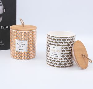 Vela Aromática Ecológica Hecha a Mano con Tapa de Madera para Decoración del Hogar, Regalos para el Día de Acción de Gracias y el Día del Padre - Product Image 1