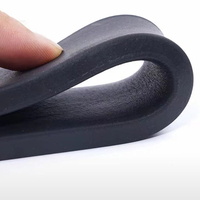 Personnalisé D U P R B S H forme spéciale Epdm Nbr caoutchouc moussant extrudé bandes d'étanchéité souple profils