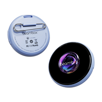 Beambox - Placa de Identificación Digital LED Inteligente con Logotipo Personalizado, Pantalla IPS, Control por Aplicación de IA, OEM Promocional