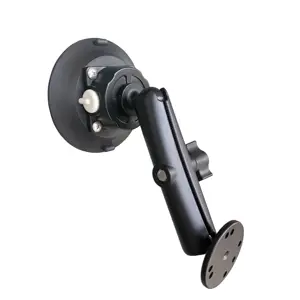 Twist-lock suction cup base 1 inch ball mount phone tablet car holder vacuum suction cup with mounting points for ram