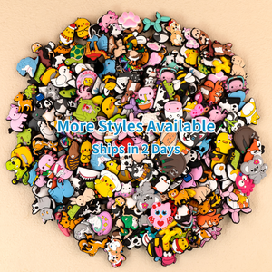 מותאם אישית סיטונאי 2d סדרה אימה diy אביזרים clown נעלי ליצן קישוט מוות דלעת ליל כל הקדושים - Product Image 1