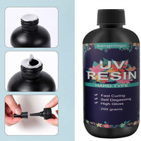 Kit de résine UV cristalline résine UV de type dur à durcissement rapide pour la fabrication de bijoux artisanaux moulage