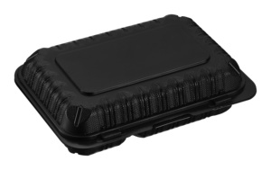 Best Selling Hinged Clamshell Hamburger <b>Containers</b> Microwave Safe Reusable MFPP Plastic Burger Box Disposable Lunch Box - Product Image 4