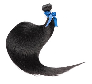 Extensiones de Cabello Liso Ondulado Súper Largo de 18-36 Pulgadas, Grado 8A, No <span class=keywords><strong>Remy</strong></span>, 100g, Color Negro Natural, Paquetes de Cabello Brasileño Baratos - Product Image 5