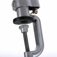 Aspirateur portable universel TEBAK pour bijoux et travail du bois 360 °   Étau de table pivotant, pince de banc inclinable en alliage d'aluminium de 3 pouces, mini-étau
