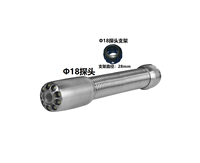 Pièces détachées pour caméra de canalisation 18mm 23mm 29mm Tête de caméra d'inspection HD en acier inoxydable CMOS grand angle 1 an AHD 2.0MP IP68 étanche